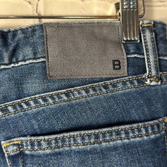 Bonobos Jeans Mens Slim Fit Jeans in Navy Yard Wash Denim W30 x L30 - Picture 5 of 11